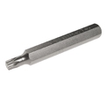 Бита TORX Т40х75мм 10мм удлиненная S2 JTC