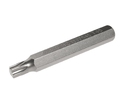 Бита TORX Т45х75мм 10мм удлиненная S2 JTC
